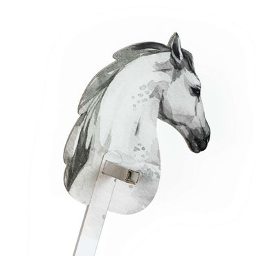 Cavallo con bastone FOLDZILLA - Cavallo grigio