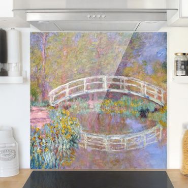 Paraschizzi in vetro - Claude Monet - Bridge Monet's Garden