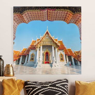 Stampa su tela - Tempio a Bangkok