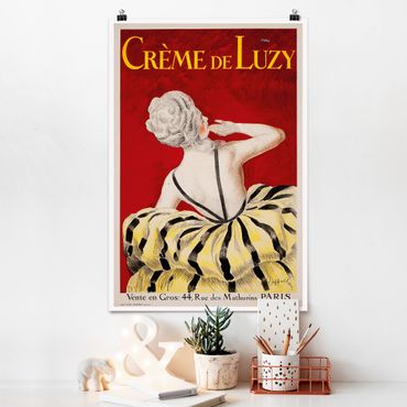 Poster - Leonetto Cappiello - Creme De Luzy - Verticale 3:2