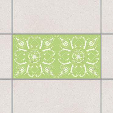 Adesivo per piastrelle - Bandana Spring Green 15cm x 15cm