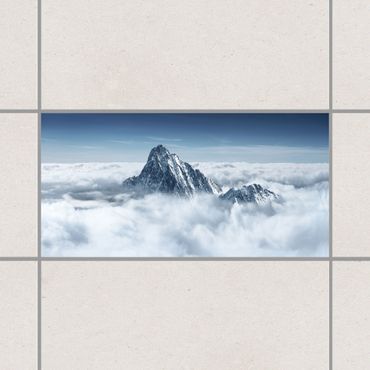 Adesivo per piastrelle - The Alps above the clouds 30cm x 60cm