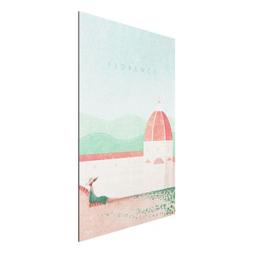 Stampa su alluminio - Poster di viaggio - Firenze