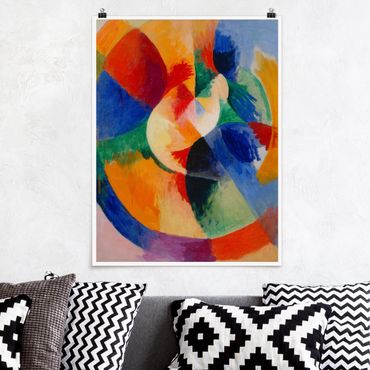 Poster - Robert Delaunay - forme circolari, Sole - Verticale 4:3