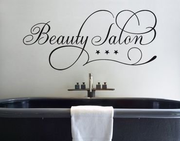 Adesivo murale no.SF671 Beauty Salon