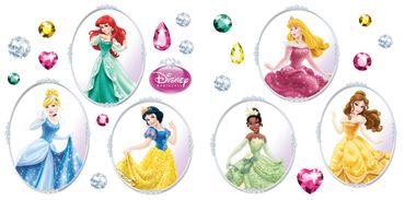 Sticker per vetri per bambini - Princess