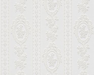 Carta da parati - A.S. Création Belle Epoque in Bianco