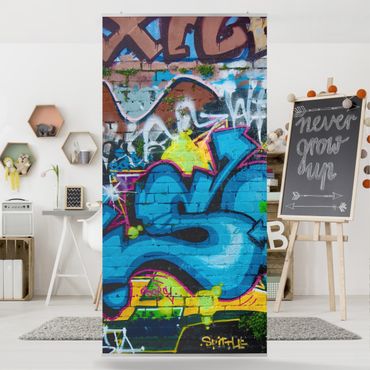Tenda a pannello - Colours of Graffiti 250x120cm
