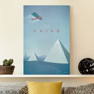 Stampa su tela - Poster viaggio - Il Cairo - Verticale 3:2