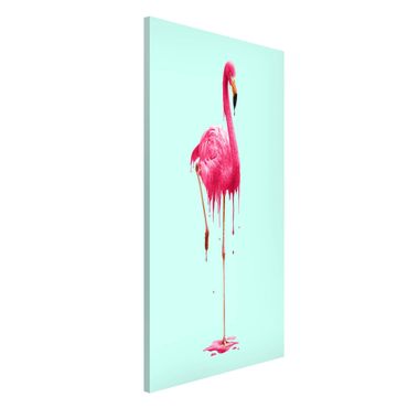 Lavagna magnetica - Melting Flamingo - Formato verticale 4:3