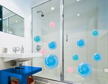 Adesivi da finestra No.EG10 Soap Bubbles