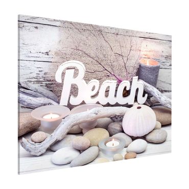 Lavagna magnetica - Spa Spiaggia Decoration - Formato orizzontale 3:4