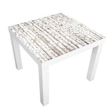 Carta adesiva per mobili IKEA - Lack Tavolino No.YK15 birch wall