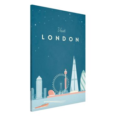 Lavagna magnetica - Poster Viaggio - Londra - Formato verticale 2:3