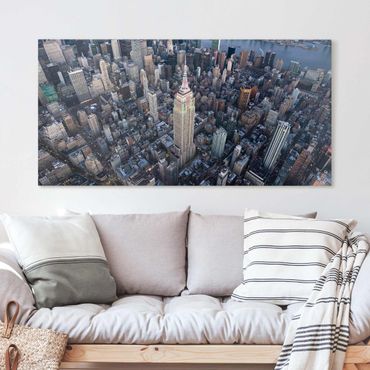Quadro moderno arredo salotto soggiorno testata letto NEW YORK city  6pz 80x240 