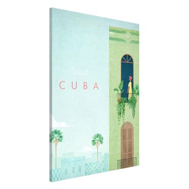 Lavagna magnetica - Poster di viaggio - Cuba