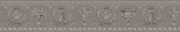 Carta da parati - Versace wallpaper Versace 3 Vanitas in Beige Grigio Metalizzato