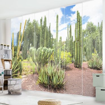 Tende scorrevoli set - Cactus Landscape