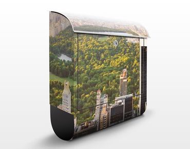 Cassetta postale View Over The Central Park 39x46x13cm
