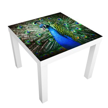 Carta adesiva per mobili IKEA - Lack Tavolino Precious Peacock