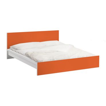 Carta adesiva per mobili IKEA - Malm Letto basso 160x200cm Colour Orange