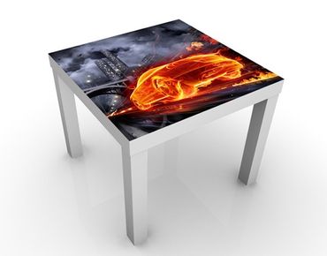 Tavolino design Car in Fire