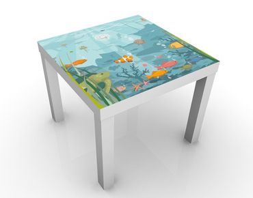 Tavolino design No.EK57 Underwater Landscape