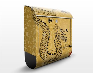 Cassetta postale Chinese Dragon 39x46x13cm