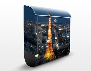 Cassetta postale Tokyo Tower 39x46x13cm