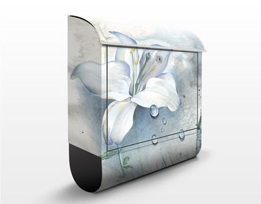 Cassetta postale design Tears Of A Lily 39x46x13cm