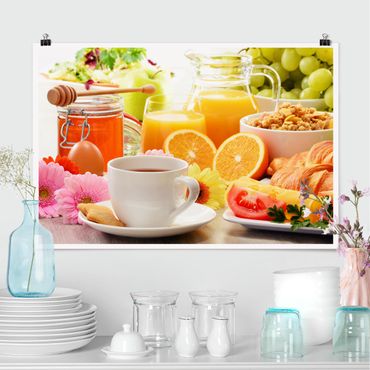 Poster - Summery Breakfast Table - Orizzontale 2:3