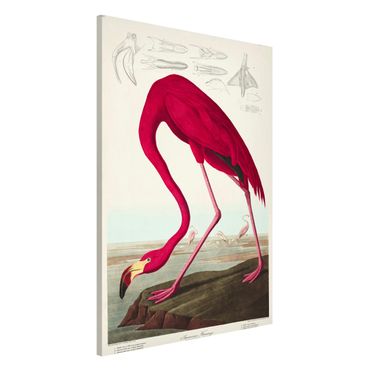 Lavagna magnetica - Flamingo Consiglio American Vintage - Formato verticale 2:3