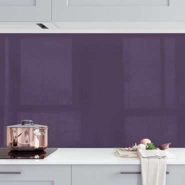 Rivestimento cucina - Color viola scuro