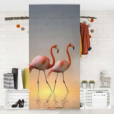 Tenda a pannello - Flamingo Love - 250x120cm