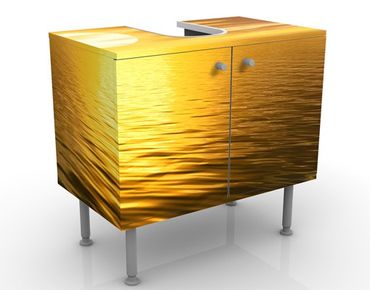 Mobile per lavabo design Golden Sunrise