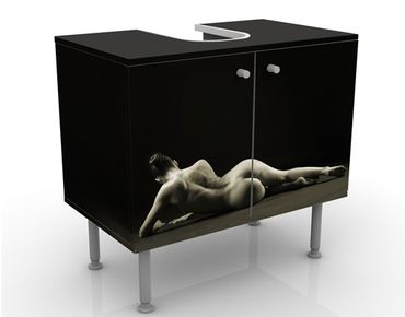 Mobile per lavabo design Lying Female Nude