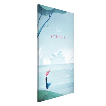 Lavagna magnetica - Poster Viaggi - Sidney - Formato verticale 4:3