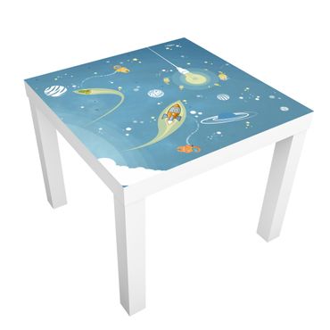 Carta adesiva per mobili IKEA - Lack Tavolino No.MW16 Colorful space Drive