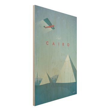 Stampa su legno - Poster viaggio - Il Cairo - Verticale 3:2