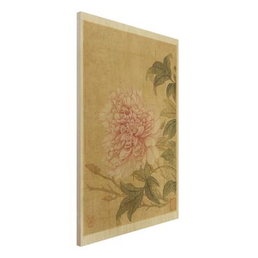 Stampa su legno - Yun Shouping - Chrysanthemum - Verticale 3:2