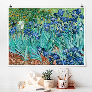 Poster - Vincent Van Gogh - Iris - Orizzontale 3:4