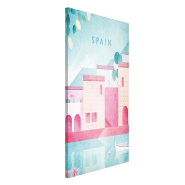 Lavagna magnetica - Poster di viaggio - Spagna - Formato verticale 4:3