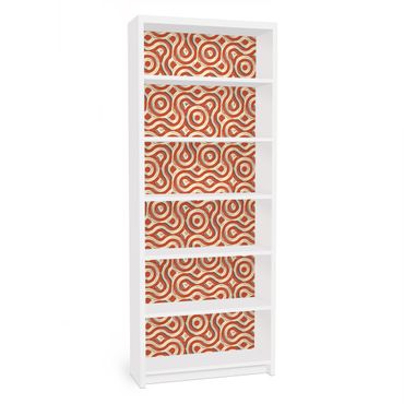 Carta adesiva per mobili IKEA - Billy Libreria - Abstract Ethno adhesive film texture