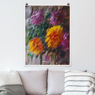 Poster - Alexej Von Jawlensky - Crisantemi dalla tempesta - Verticale 4:3