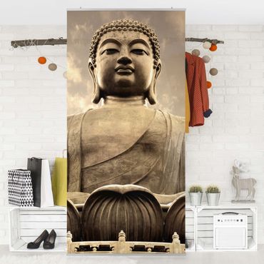 Tenda a pannello Big Buddha Sepia 250x120cm