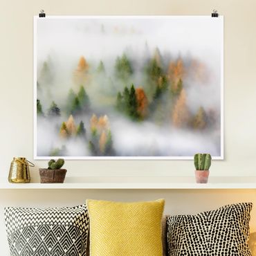 Poster - Cloud Forest In Autunno - Orizzontale 3:4