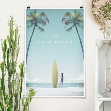Poster - Poster di viaggio - California - Verticale 3:2