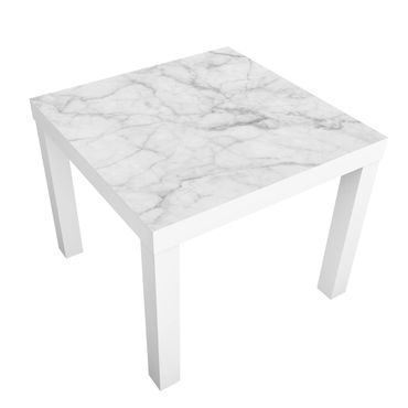 Tavolino design Bianco Carrara