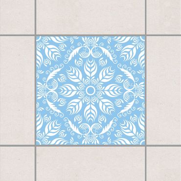Adesivo per piastrelle - Rosamunde Light Blue 25cm x 20cm