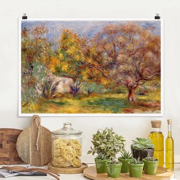 Poster - Auguste Renoir - Olive Garden - Orizzontale 2:3